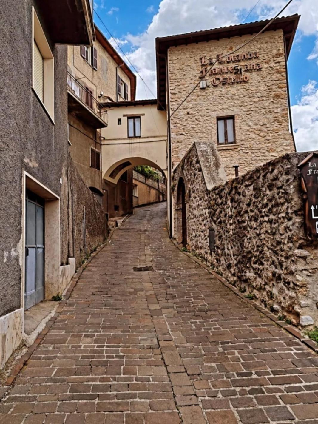 Apartmán Il Sentiero Poggio Bustone Exteriér fotografie