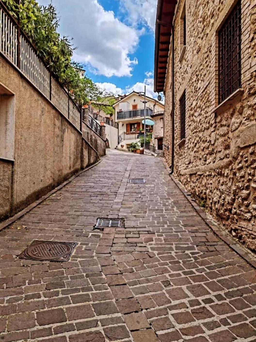 Apartmán Il Sentiero Poggio Bustone Exteriér fotografie